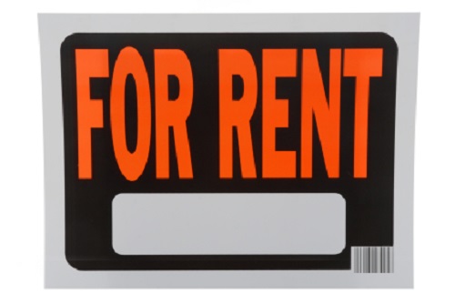 for rent sign